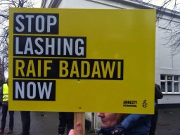 Foto's Groep Eindhoven &raquo; 2015 Demonstratie voor Raif Badawi